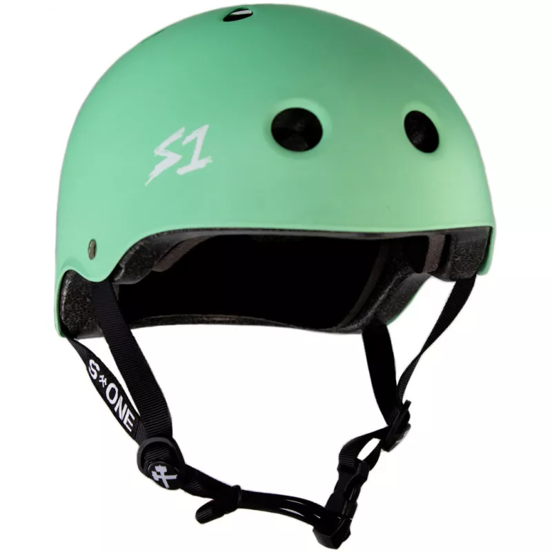 Skateboard helmet S-One Lifer Mint Green Matte 2024 