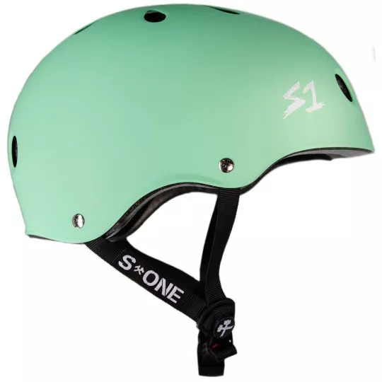 Skateboard helmet S-One Lifer Mint Green Matte 2024 