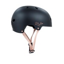 Skateboard helmet RioRoller Rose Black 2024 