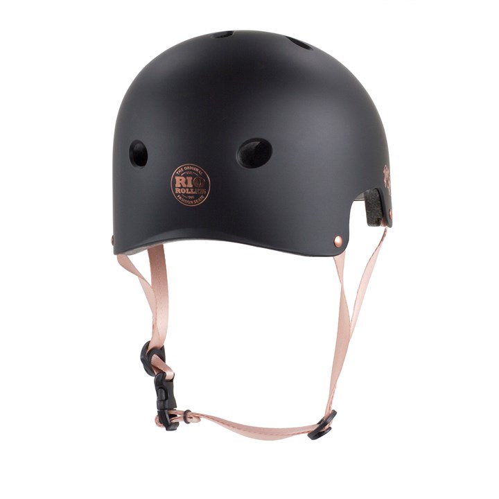 Skateboard helmet RioRoller Rose Black 2024 