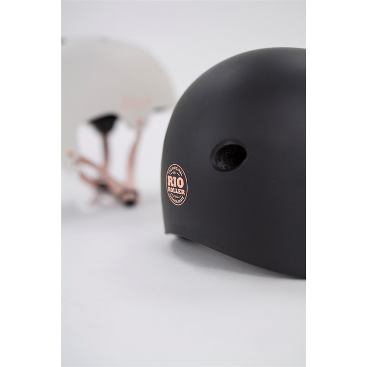 Skateboard helmet RioRoller Rose Black 2024 