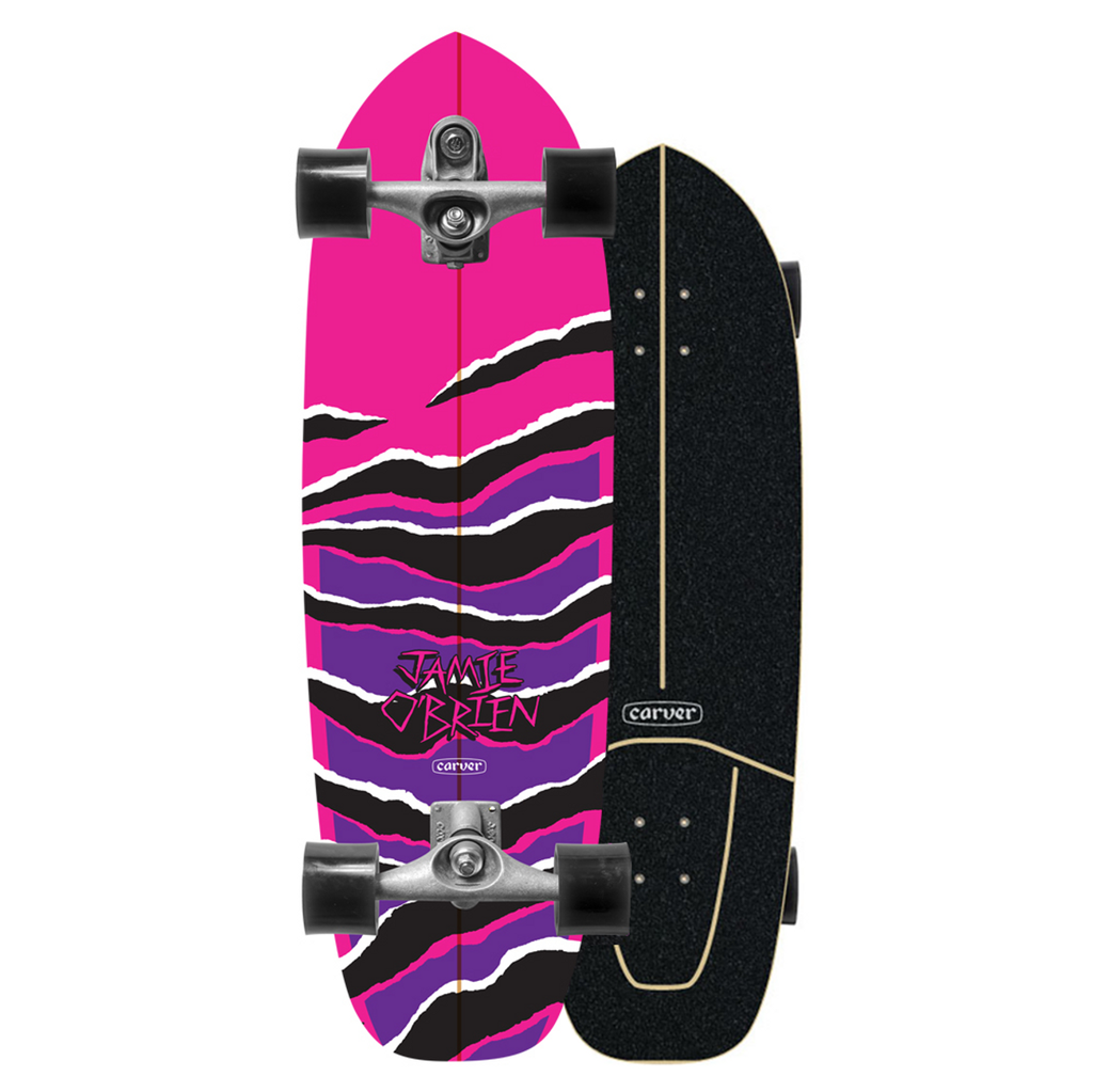 Surfskate Carver Job Pink Tiger 33.5" 2024 - Complete 