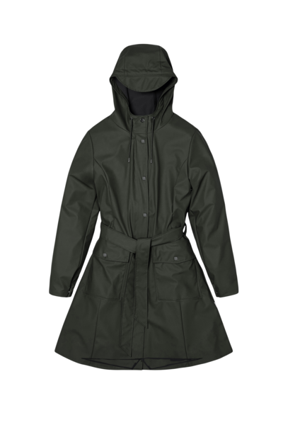 Rains Curve Long Jacket W3 2025-SS 