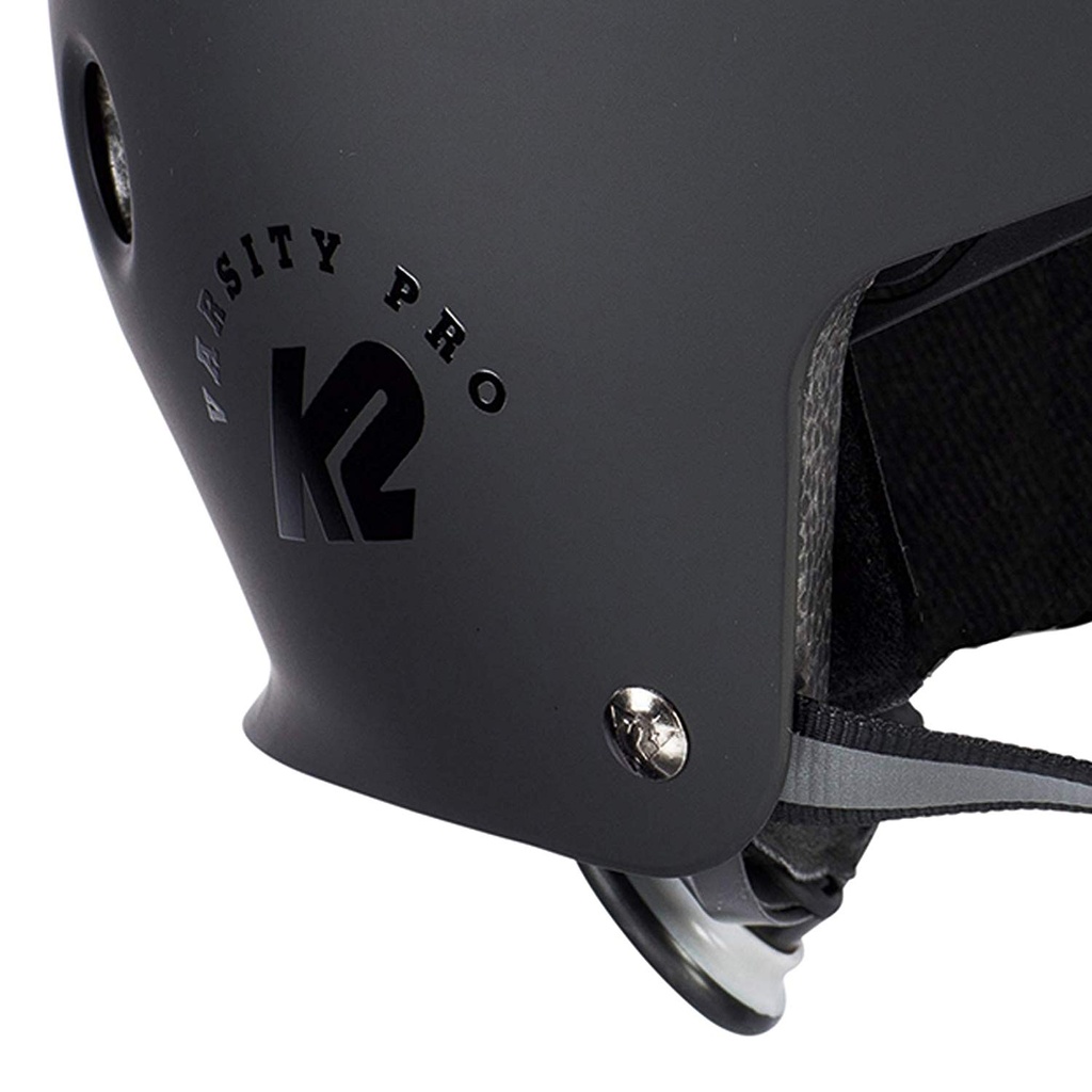 Skateboard helmet K2 Varsity Pro Black 2022