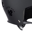 Skateboard helmet K2 Varsity Pro Black 2022