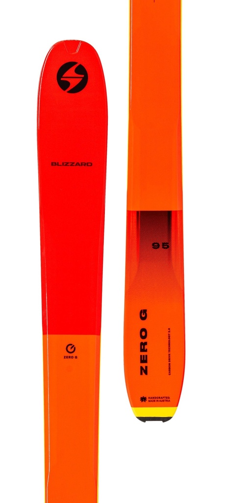 Ski Blizzard Zero G 095 Flat Orange 2022