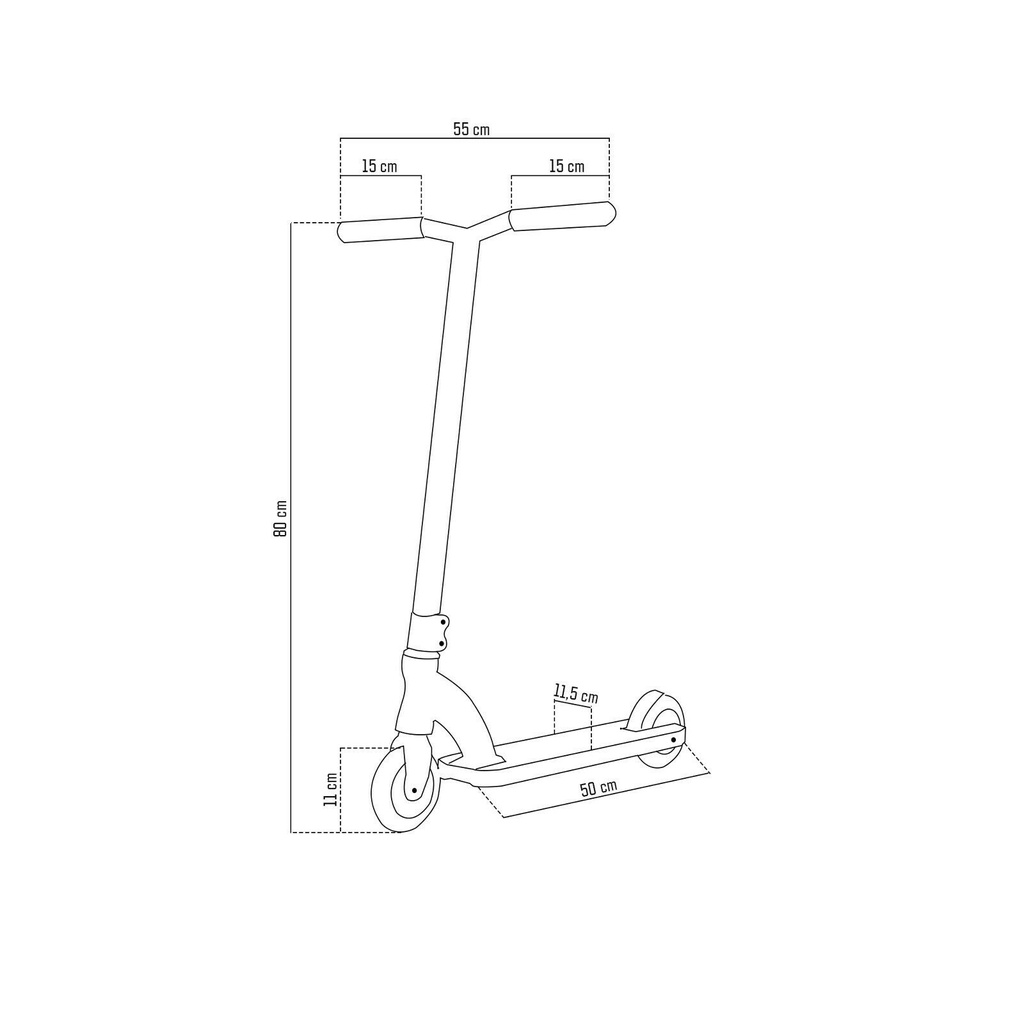 Freestyle Scooter Madd gear MGP Vx9 Pro Solids Blue 2024