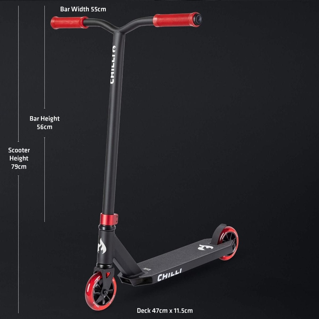 Chilli Scooter Complete Pro Base S - Red 2022