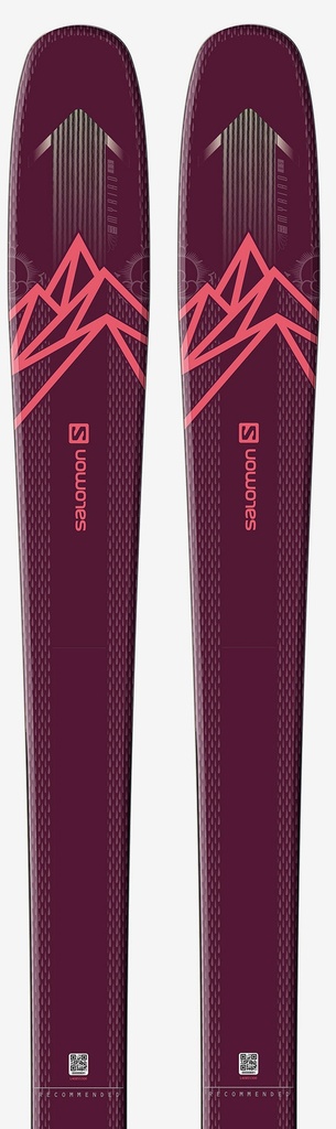 Ski Salomon N QST Myriad 85 Purple/Pink 2021