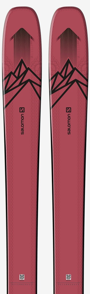 Ski Salomon N QST Stella 106 Pink/Black 2021