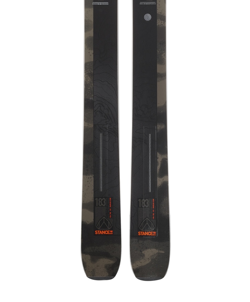 Ski Salomon N Stance 102 Black/Gray 2022