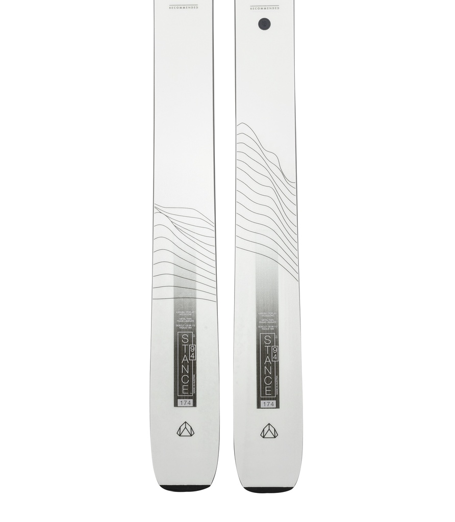 Ski Salomon N Stance W 94 White/Black 2023