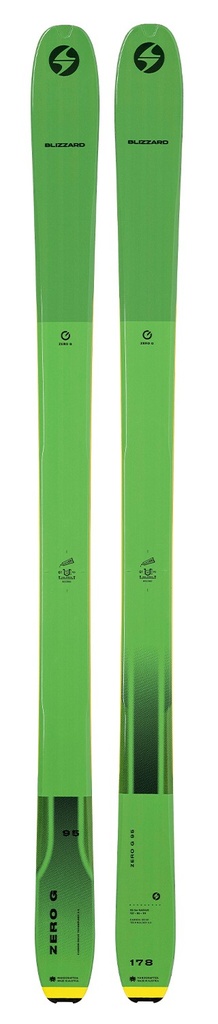 SKi Blizzard Zero G 095 Flat Green 2022 