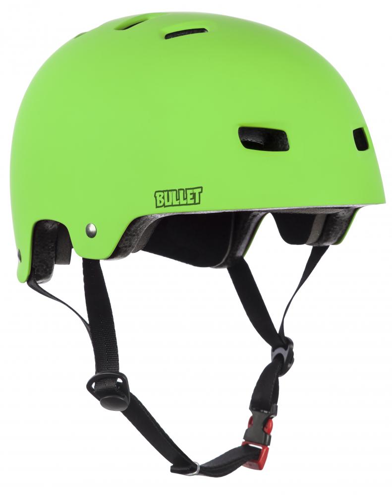 Skateboard-Helm Bullet Deluxe T35 Youth Matt Green 2023 