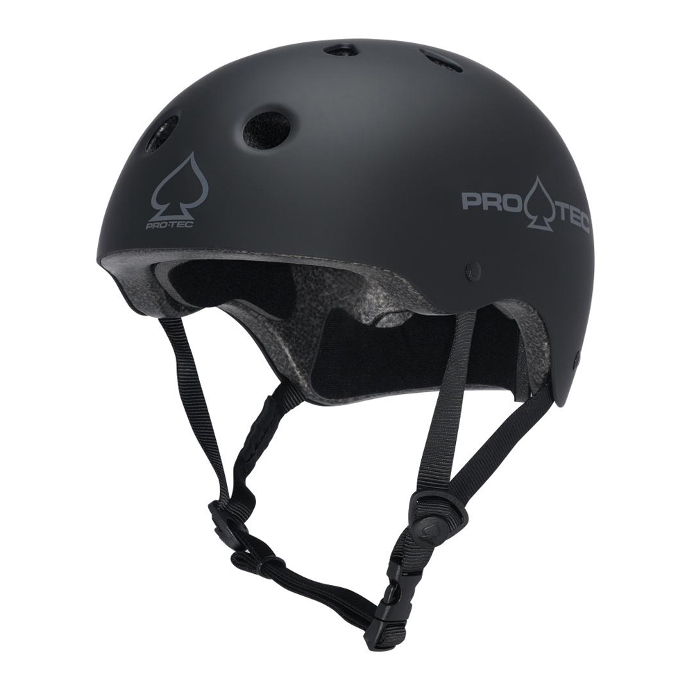 Skateboard-Helm Pro-tec Classic Certified Matte Black 2023 