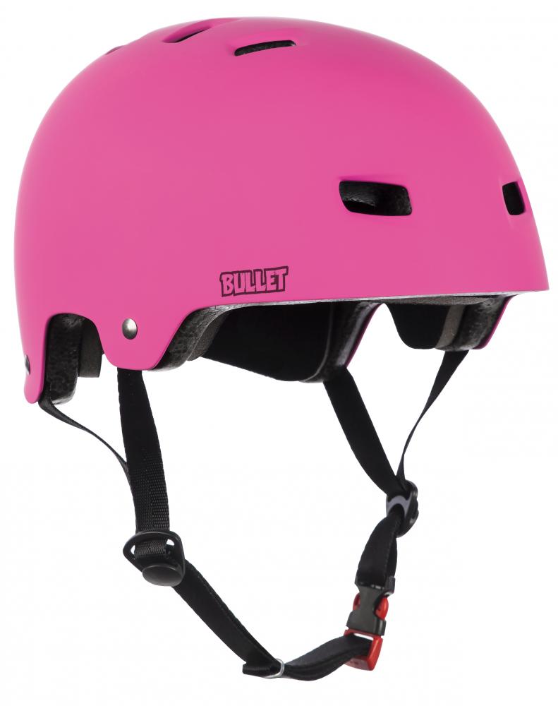 Casque de skateboard Bullet Deluxe T35 Grom Kids Matt Pink 2020 