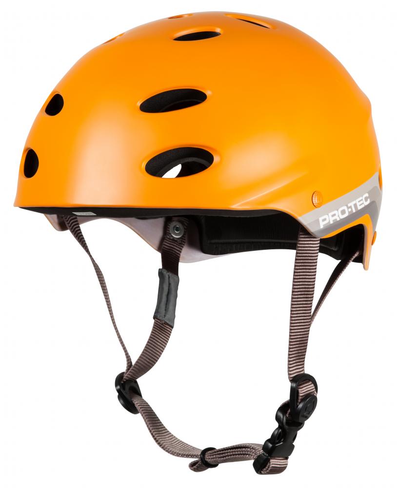 Casque de skateboard Pro-tec Ace Water Satin Orange Retro 2023 