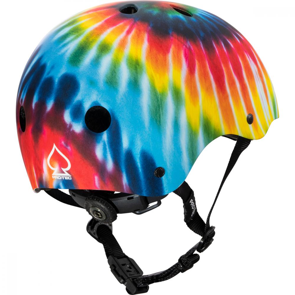 Casque de skateboard Pro-tec JR Classic Fit Cert Tie Dye 2022 