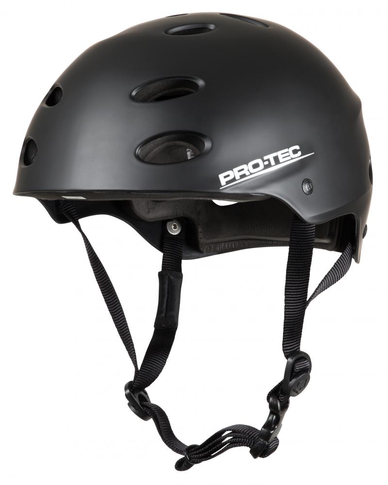 Casque de skateboard Pro-tec Ace Water Rubber Black 2020 