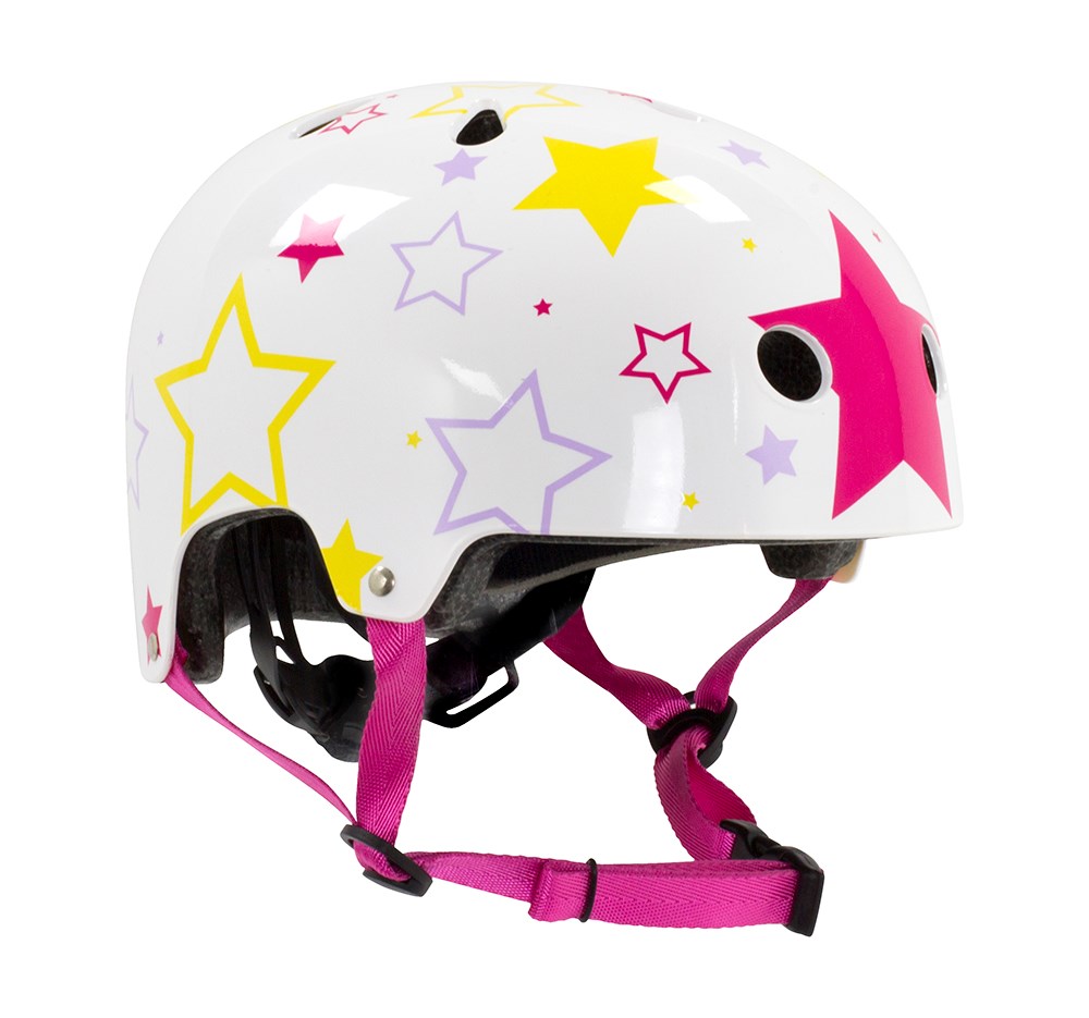 Casque de skateboard Sfr Adjustable Kids White/Pink 2024 