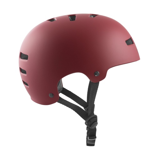 Casque de skateboard Tsg Evolution Solid Color Oxblood Satin 2024 