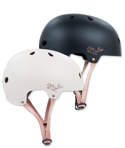 Skateboard-Helm RioRoller Rose Black 2024 