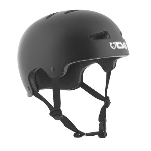 Casque de skateboard Tsg Evolution Solid Color Black Satin 2024 