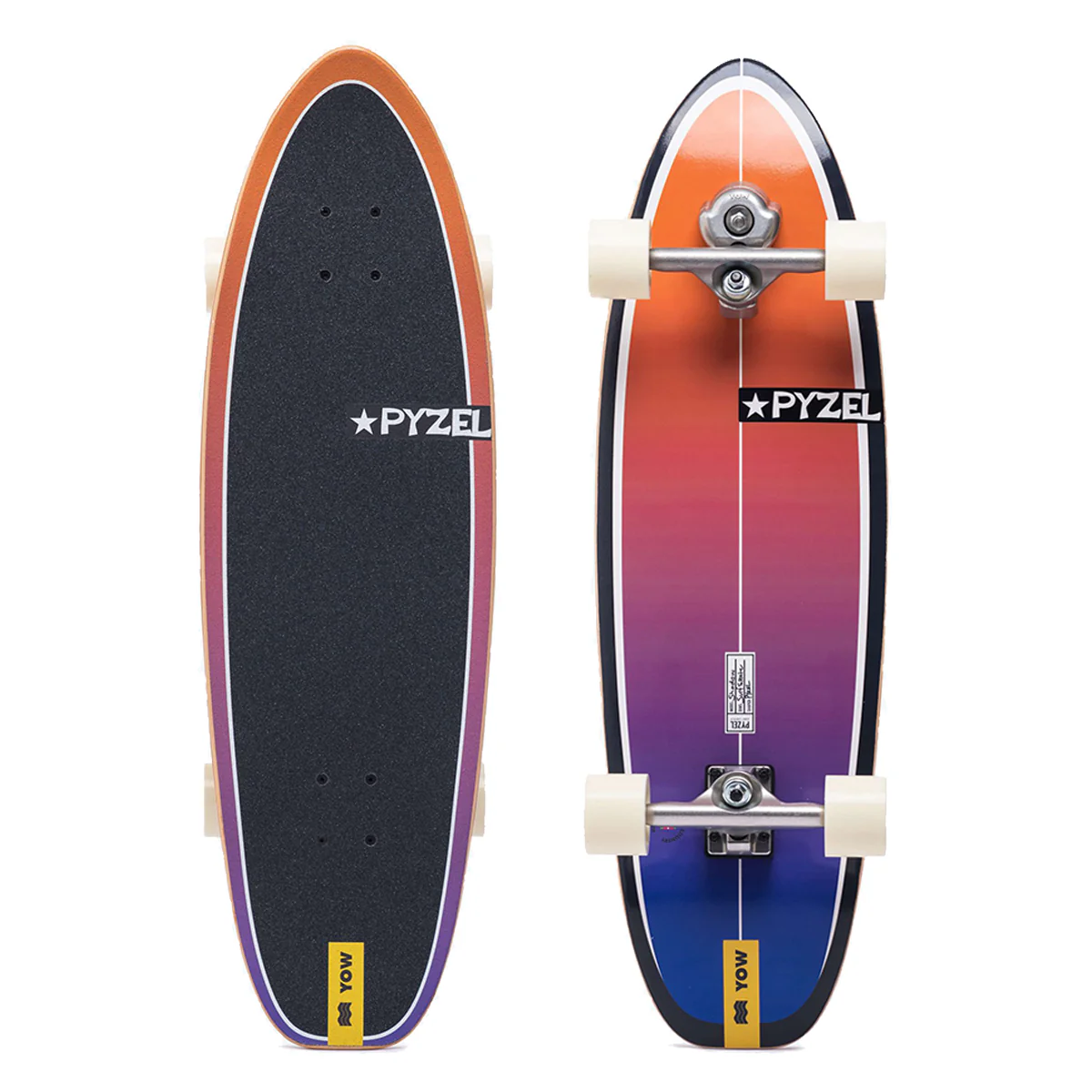 Surfskate Yow Shadow 33.5" S5 Pyzel x 2023 - Complete 