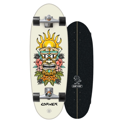 Surfskate Carver Tiki Sunrise 28" 2024 - Complete 