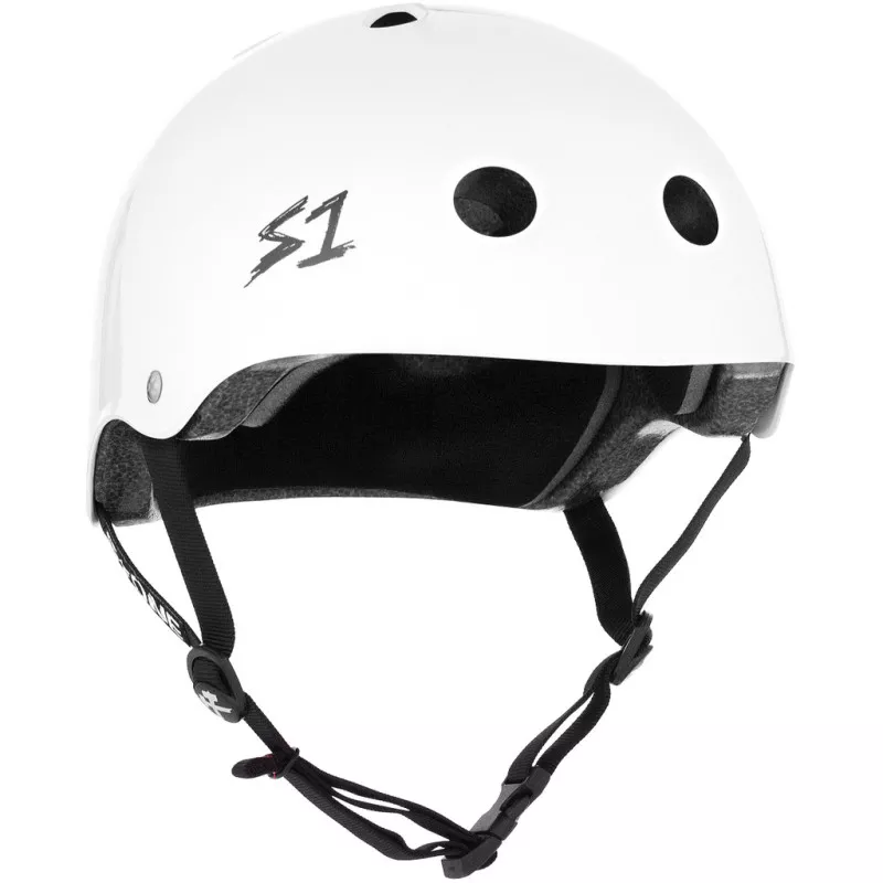 Skateboard helmet S-One Lifer White Gloss 2024 