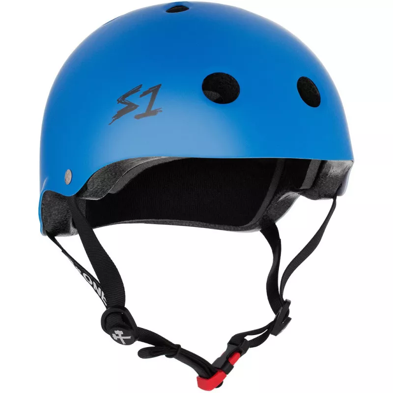 Skateboard helmet S-One Mini Lifer Cyan Matte 2024 