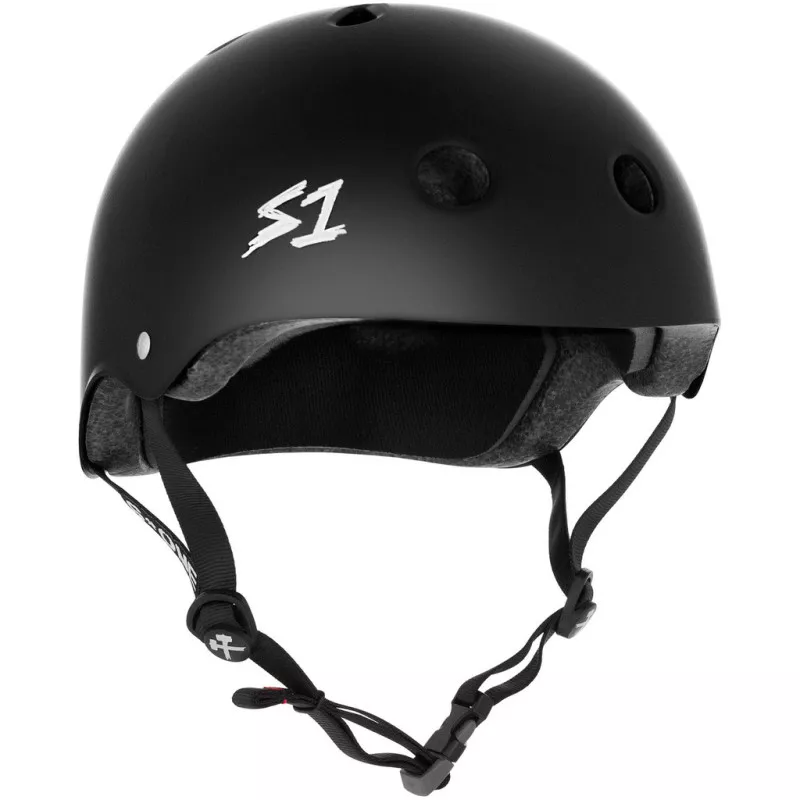 Skateboard helmet S-One Mega Lifer Black Matte 2024 