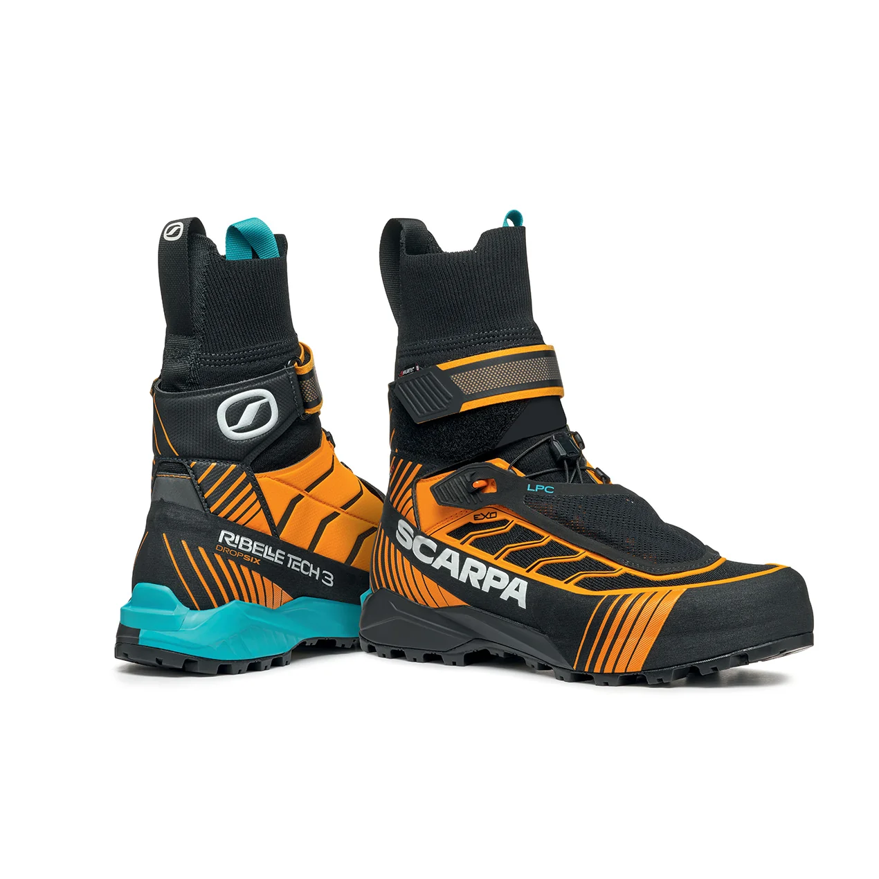 Mountaineering Shoes Scarpa Ribelle Tech 3 HD Black Bright Orange 2024 