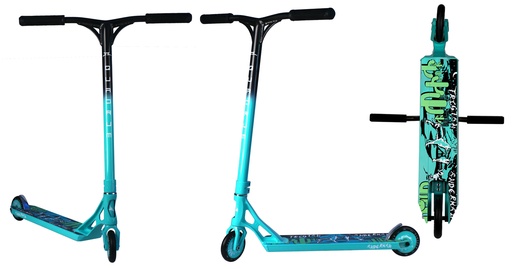 Trotinette Freestyle AO Scooter Quadrum 3 Tristan Teal 2019 