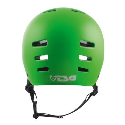 Casque de skateboard Tsg Evolution Solid Color Lime Green Satin 2020 