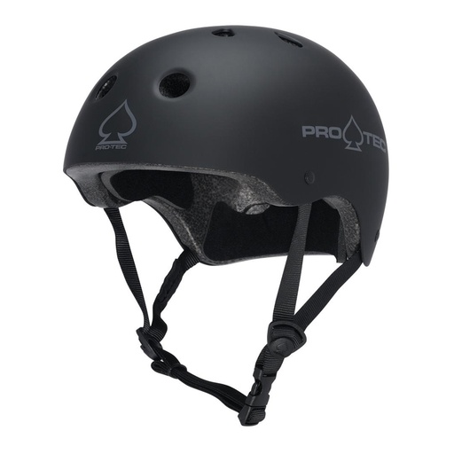 Casque de skateboard Pro-tec Classic Certified Matte Black 2023 