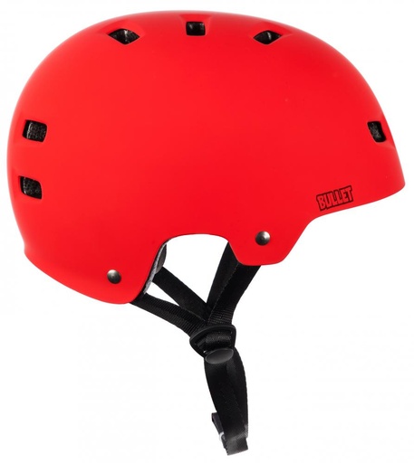 Casque de skateboard Bullet Deluxe T35 Adult Matt Red 2023 