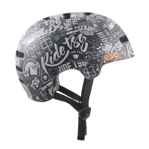 Casque de skateboard Tsg Evolution Graphic Design Stickerbomb 2021 