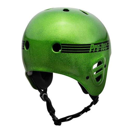 Skateboard-Helm Pro-tec Full Cut Cert Green Candy Flake 2023 