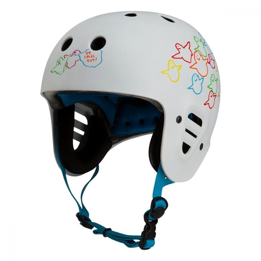 Skateboard-Helm Pro-tec Full Cut Cert Gonz Animal Bird White 2023 