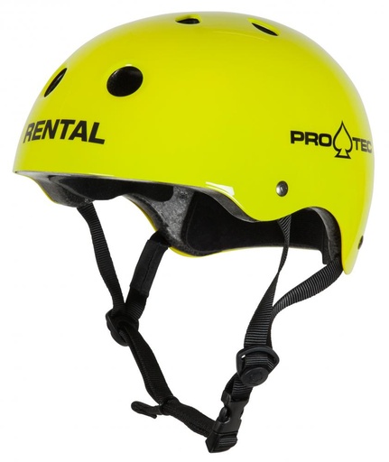 Skateboard-Helm Pro-tec Rental Classic Certified Gloss Yellow 2022 