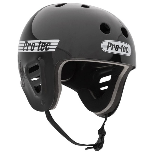 Skateboard helmet Pro-tec Full Cut Water Mount Clip Gloss Black 2023 