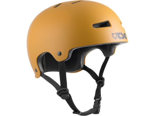 Skateboard helmet Tsg Evolution Solid Color Satin Yellow Ochre 2024 