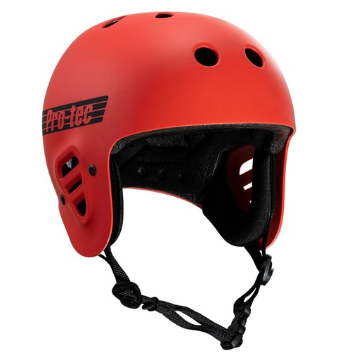 Skateboard-Helm Pro-tec Full Cut Certified Matte Bright Red 2023 